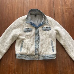 Wild fable Sherpa denim jacket
